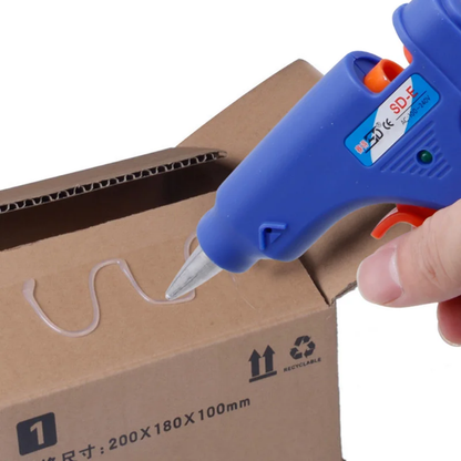 Pistolet à Colle Chaude 20W – DIY, Pour Réparation et Bricolage